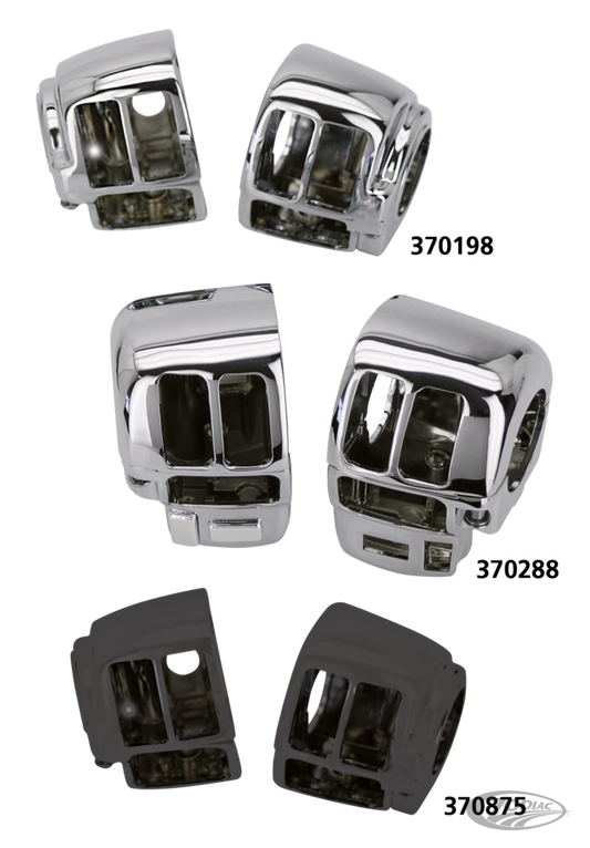 zodiac HD kormány kapcsoló ház fekete - 2011-2021 Softail/2012-2017 Dyna/2014-2021 XL