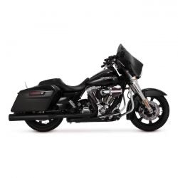 vance & hines 4" eliminator 400 slip-on mufflers blk - 95-16 FLT
