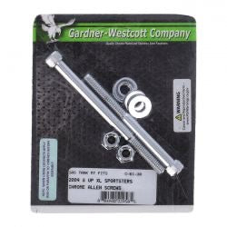 gas tank mount kit allen chr - 04-07 XL Sportster