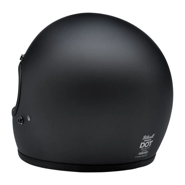 biltwell gringo helmet flat blk dot (teat product) - 2XL