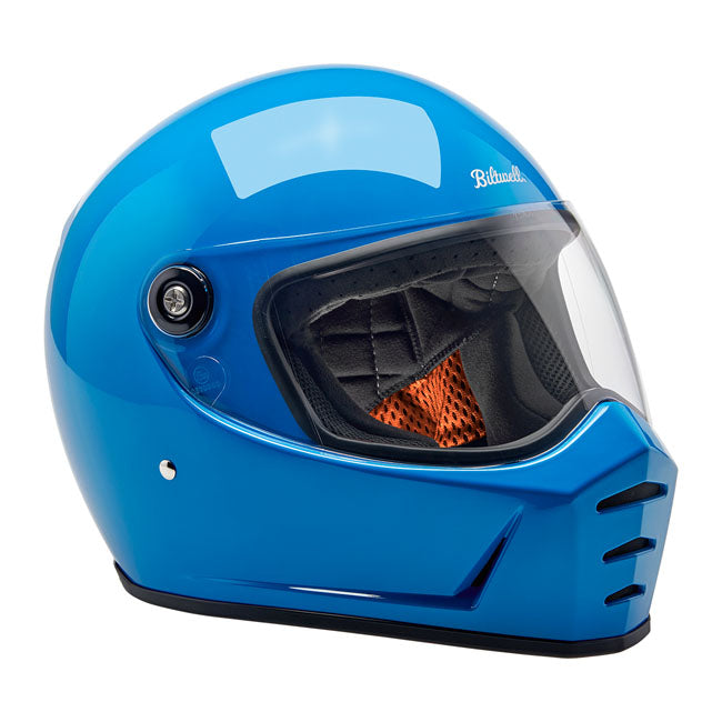 biltwell lane splitter helmet - Tahoe Blue