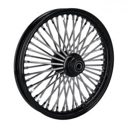 2.15 X 19 SF front wheel set 48 fat spokes blk - 04-05 FXDWG