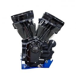 s&s 136 engine assembly blk edition - 17-24 M8 Touring