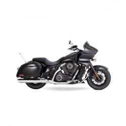 vance & hines twin slash PC / chr - 09-15 Kawasaki VN1700