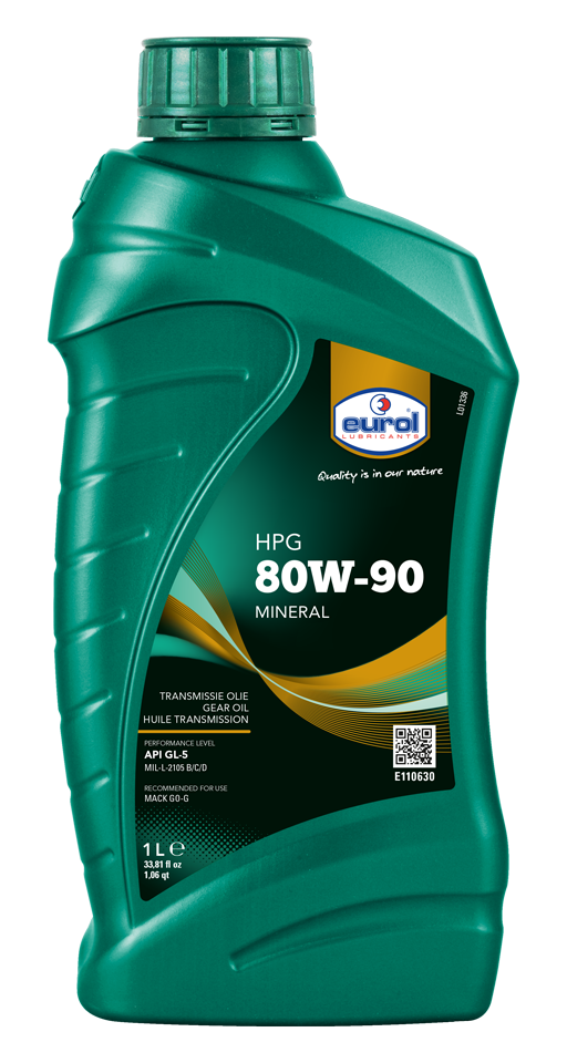 eurol HPG 80W-90 GL5 váltóolaj - 1 liter - Big Twin 6