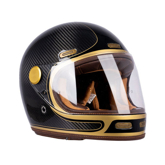 by city roadster roadster III carbon helmet - gold/black