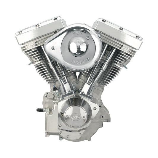 S&S 124 SSW engine assembly natural - BT 1984-1999