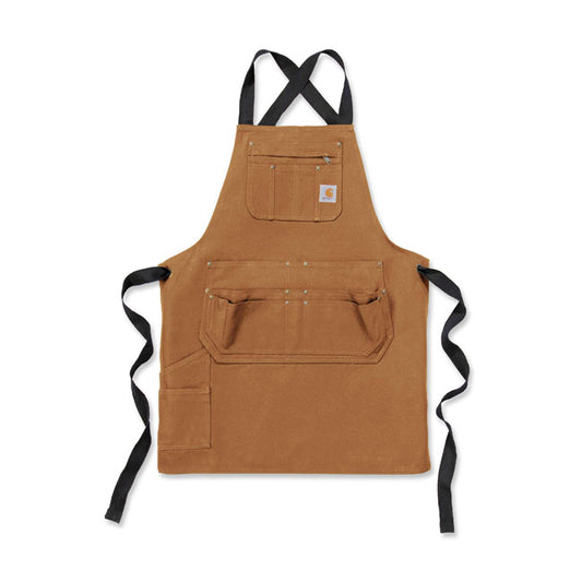 carhartt duck vászonkötény - barna