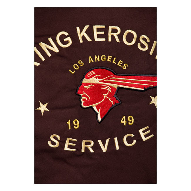 king kerosin 1949 service work jacket dzseki - sötét barna
