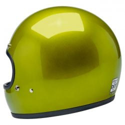 biltwell gringo helmet metallic lime