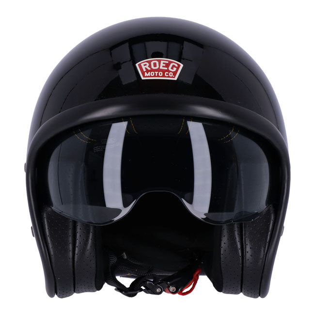 roeg sundown jett helmet - gloss blk