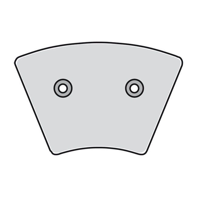 mcs front brake pads organic - 74-77 FX/ XL