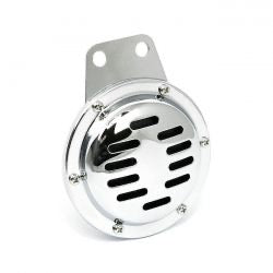 custom horn 102mm horizontal slotted 12V - chr - universal