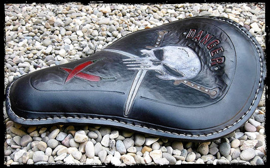 dhcustom danger skull solo seat standard - universal