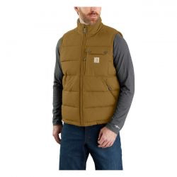 carhartt montana loose fit insulated vest - oak brown