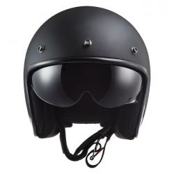 ls2 bob II solid helmet matt black
