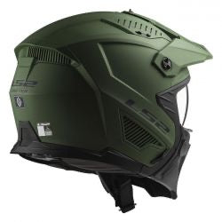 ls2 drifter helmet matt military green