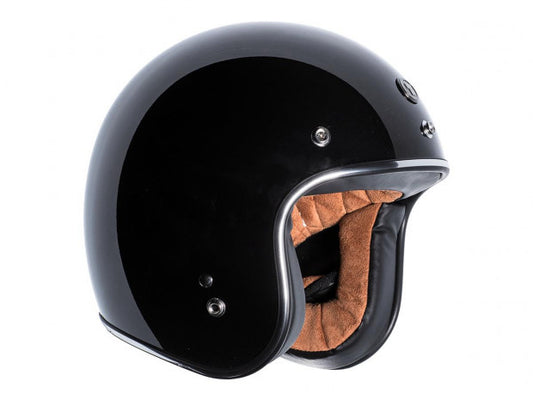 torc del mar t-50 classic bukósisak fényes fekete - ECE
