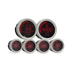 koso HD-02 speedometer / tachometer 6pcs gauge kit - 04-13 FLT/Touring