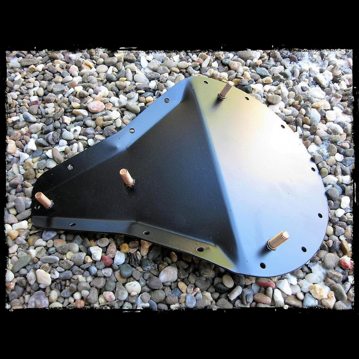 dhcustom rivet blk solo seat standard - universal