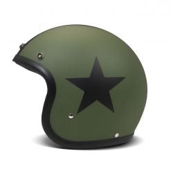 dmd retro helmet star green