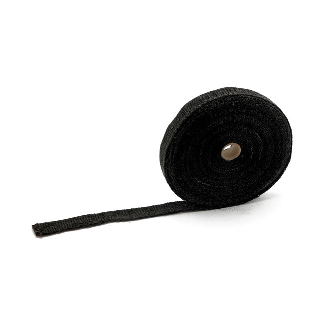 mcs kipufogó bandázs fekete - 1" x 15m