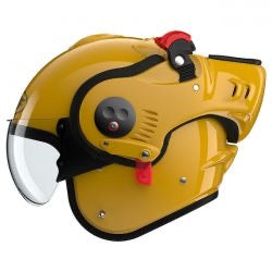 roof boxer alpha helmet - yellow