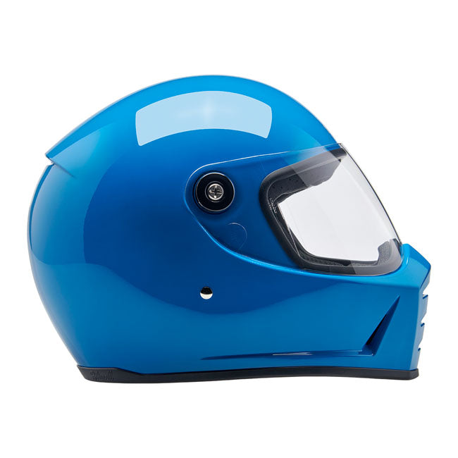 biltwell lane splitter helmet - Tahoe Blue