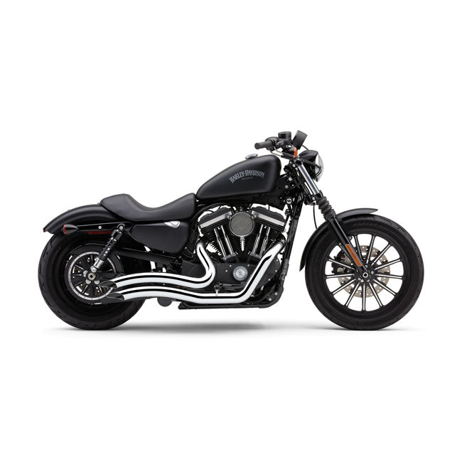 thorcat - cobra speedster short swept kipufogórendszer króm Euro 3 - 2014-2016 Sportster