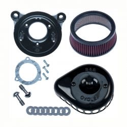 s&s mini stealth air cleaner set - 16-17 Softail/ 2017 FXDLS/ 08-16 FLT