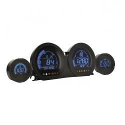 koso HD-03 speedometer / tachometer 4 pcs kit - 14-20 FLT/Touring