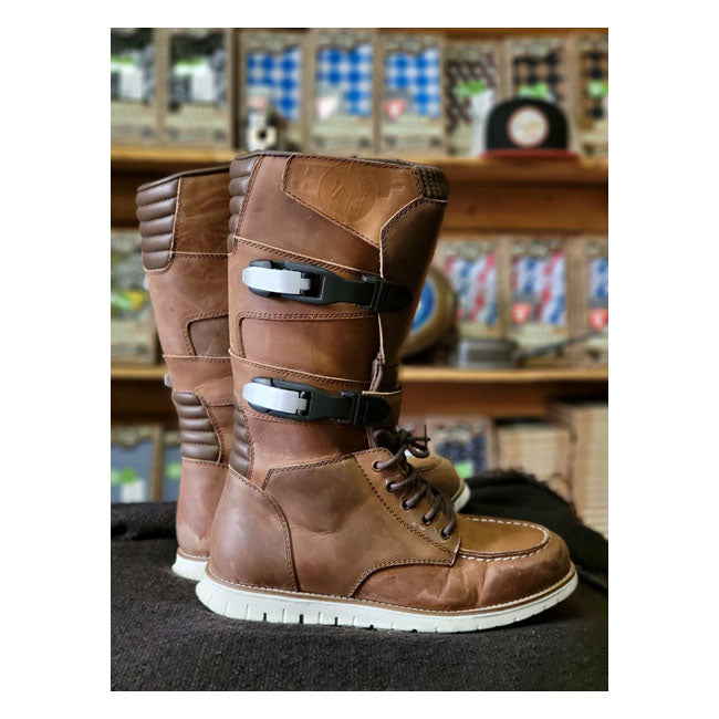 holy freedom terminator high waterproof boots - brown