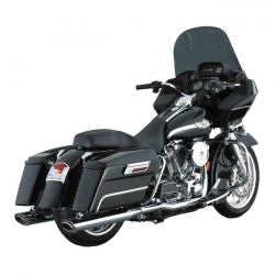 vance & hines dresser duals crossover head pipes chr - 95-08 FLT