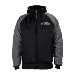 john doe zip hoodie 2 color hoodie - gray/blk