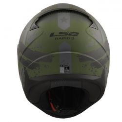 ls2 rapid II thunderbirds helmet military green