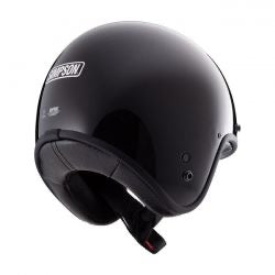simpson chopper helmet - black