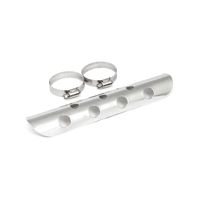 univerzális bullet hole kipufogórendszer hőpajzs - 254mm - 1-¾"⌀