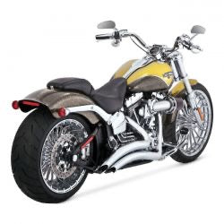 vance & hines big radius pcx exhaust chr - 13-17 Softail FXSB