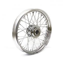 2.50 x 19 front wheel set 40 chr spokes - 04-05 FXD/B/C/L
