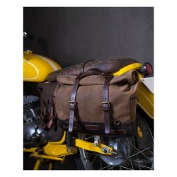 trip machine outlaw saddlebag - tobacco brown
