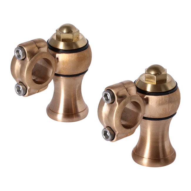 pcsbp radical retro springer brass riser - 88-11 FXSTS/ FLSTS