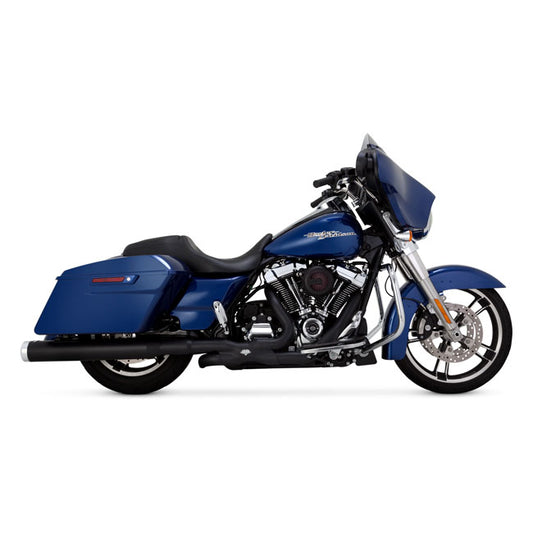 thorcat - v&h monster kerek kipufogódob fekete - 2017-2020 Touring