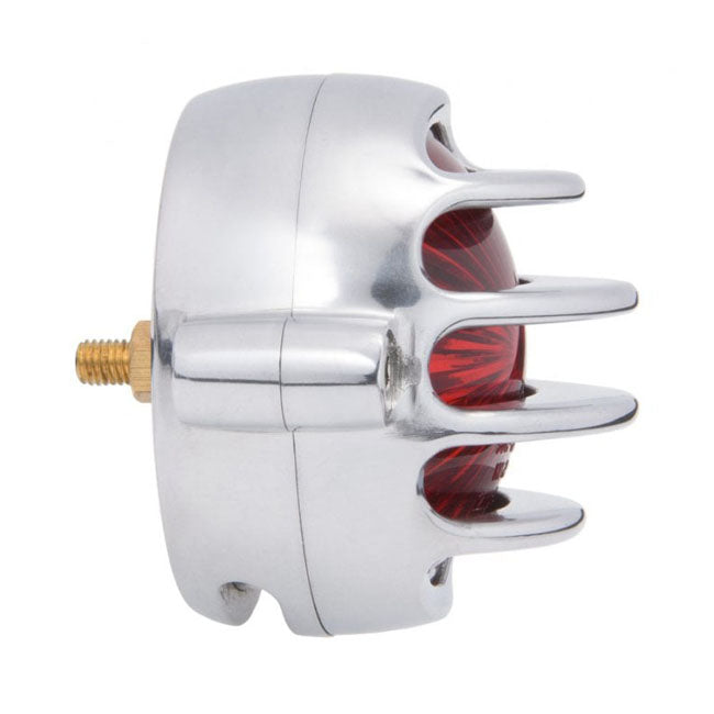 motone lecter led féklámpa - polírozott