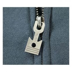 rusty pistons riggins zip hoodie - blue