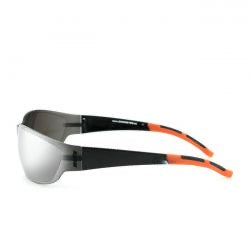 helly biker shades airshade glasses - laser silver