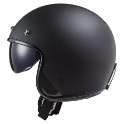 ls2 bob II solid helmet matt black