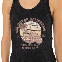 von dutch born to ride eagle dress - blk