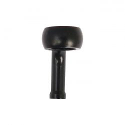 trw varioflex banjo fitting blk - 7/16"-11mm, 90 degree down
