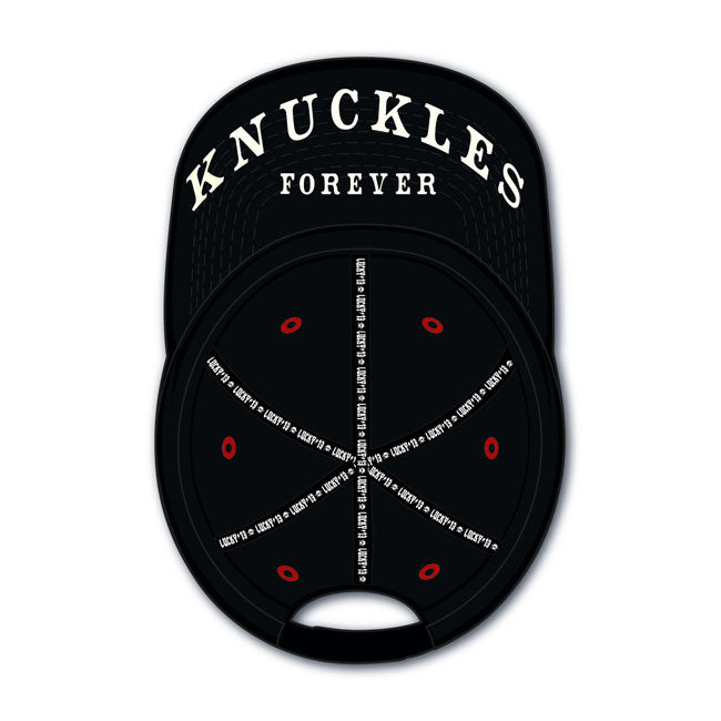 lucky 13 knuckles forever snapback baseball cap