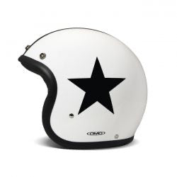 dmd retro helmet star white